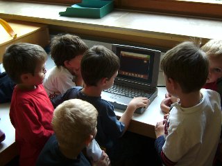 Kids am Computer